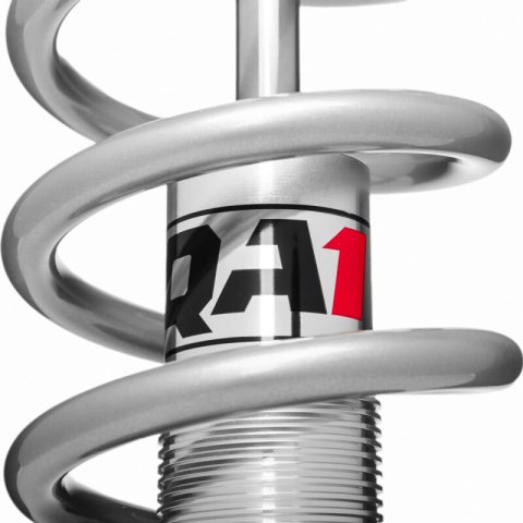 QA1 GM Pro Front Coil-Over System - Single Adj. - 10in x 450lbs/in - Flat - Aluminum