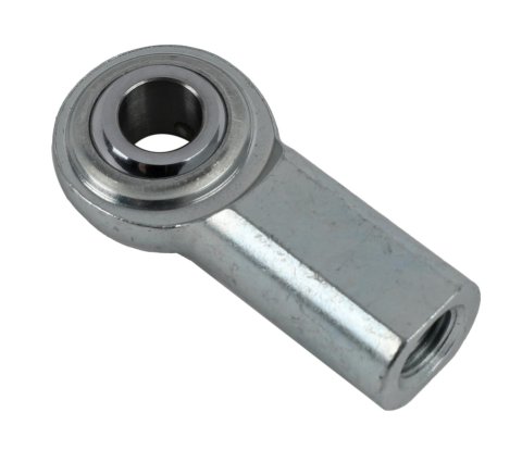 QA1 C Series 2-Pc Rod End - Female/Right Hand - 5mm Bore x M5x.08 - Carbon Steel