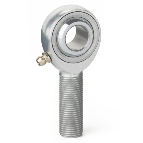 QA1 H Series 3-Pc Rod End - Male/Left Hand - 20mm Bore x M20x2.5 w/Zerk - Alloy Steel