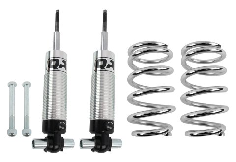 QA1 Ford Mustang II Pro Front Coil-Over System (1/2in Bushing) - Single Adj. - 8in x 375lbs/in