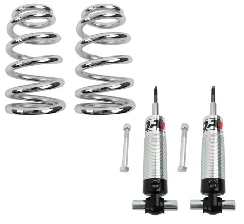 QA1 Ford Mustang II Pro Front Coil-Over System (1/2in Bushing) - Single Adj. - 8in x 500lbs/in