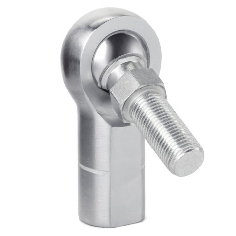 QA1 X Series Endura Rod End - Female/Right Hand - 12mm Bore x M12x1.75 w/Stud - Alloy Steel