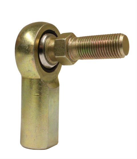QA1 N Series Injection Molded Rod End - Female/Right Hand - .25in Bore x 1/4-28 w/Stud- Carbon Steel