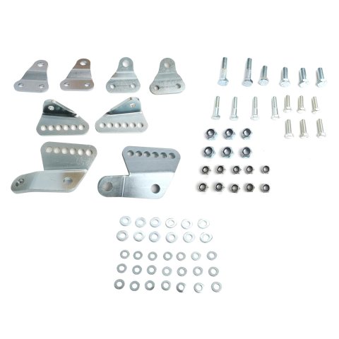 QA1 65-70 GM B-Body Pro Rear Coil-Over System - Single Adj. - Firm - 220lbs/in - Aluminum