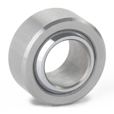 QA1 SIB-T Series Bearing - .500in ID x 1.060in OD x .625in Wide - HT Chrome Plated S.S. w/PTFE