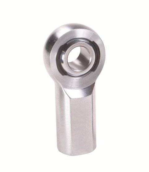 QA1 X Series Endura Rod End - Female/Left Hand - .25in Bore x 1/4-28 w/Stud - Alloy Steel