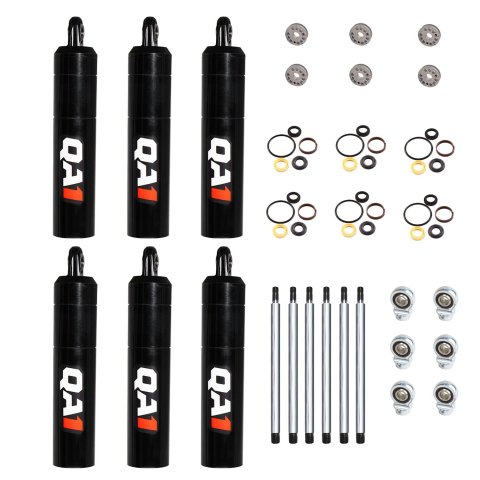 QA1 16.25 Eye-B/Eye-B V-None Dry LD Piston Shock Large Aluminum Coilover 11.38 - 6 Pack