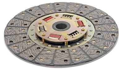 McLeod Disc Sintered Iron HCF 8inX1-3/16X18 Spline Solid Hub 16 Riv .250 Thick