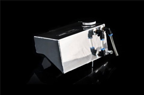 Weapon R 89-94 240SX/ S13 Polished Aluminum Coolant Overflow Tank