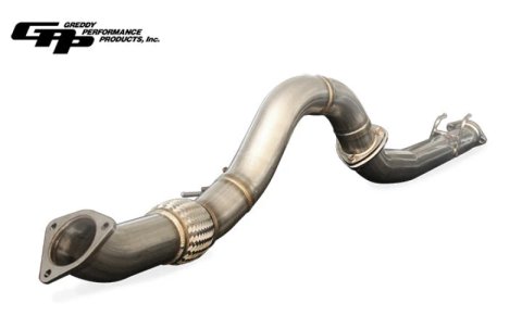 GReddy 2017+ Honda Civic Type R EXR 3in Front Over Pipe & Mid Pipe Combo