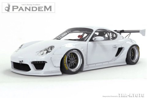 GReddy Pandem RB 09-12 Porsche Cayman V2 Front Lip Spoiler (Special Order)