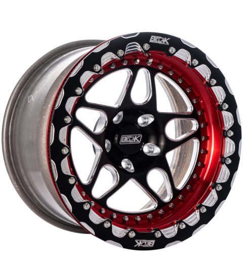 Belak 13x11 / 5in BS / 5x100 BP / High Pad / Series 3 Wheel - Double Beadlock