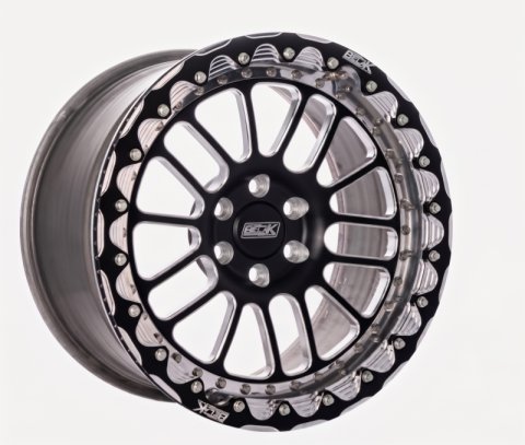 Belak 17x10.5 / 8.25in BS / 6x135mm BP / Low Pad / Series 2 - Single Beadlock Wheel w/ Billet Lip