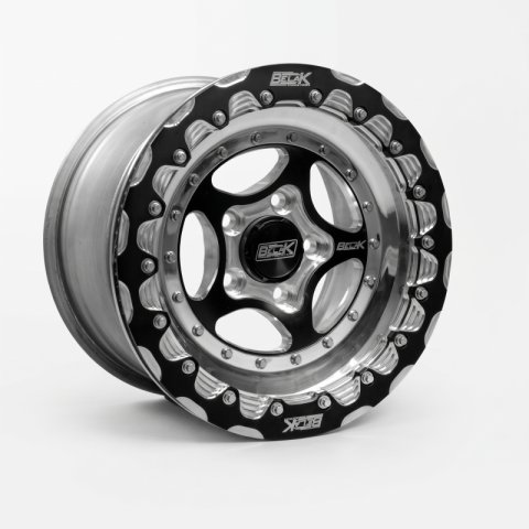 Belak 17x10.5 / 8.25in BS / 6x135mm BP / Low Pad / Series 5 - Single Beadlock Wheel