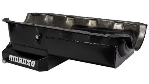 Moroso Chevrolet Big Block Mark IV Stroker Wet Sump 6qt 8in Steel Oil Pan