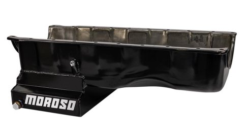 Moroso Chevrolet Big Block Gen 5/6 Stroker Wet Sump 6qt 8in Steel Oil Pan