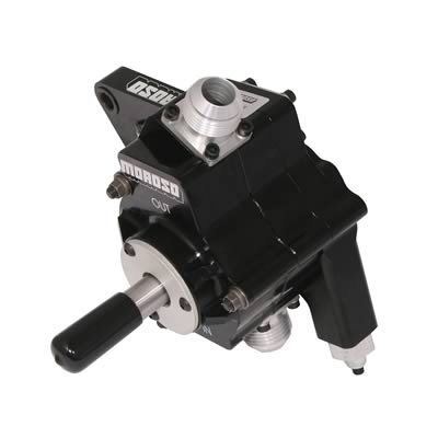 Moroso Black Series Single Stage External Oil Pump - Left Side - 1.100in Pressure