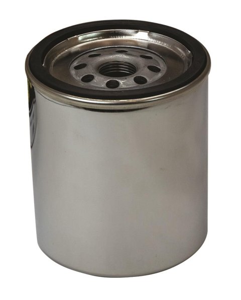 Moroso Chevrolet 13/16in Thread 4-9/32in Tall Oil Filter - Chrome