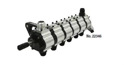 Moroso T3 Series 6 Stage Dry Sump Oil Pump - Tri-Lobe - Left Side - 1.200 Pressure