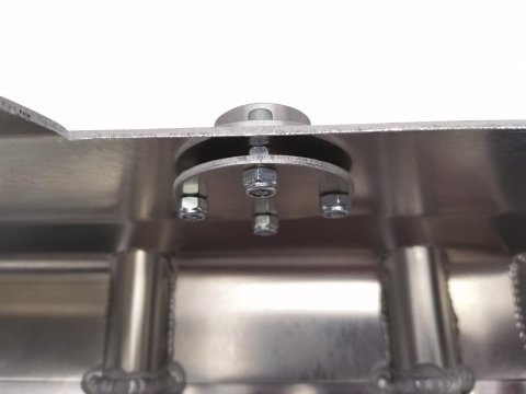 Moroso -10An Female Non Weld-On Valve Cover Fitting w/Baffle