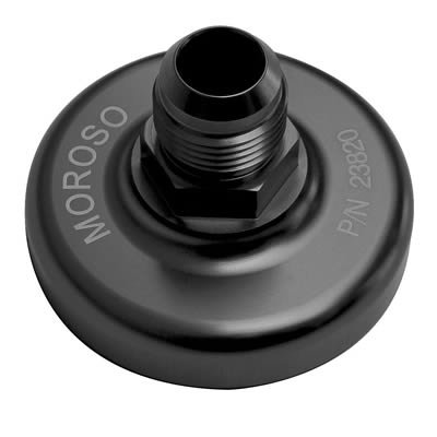 Moroso Ford Small Block Oil Filter Block-Off Plate