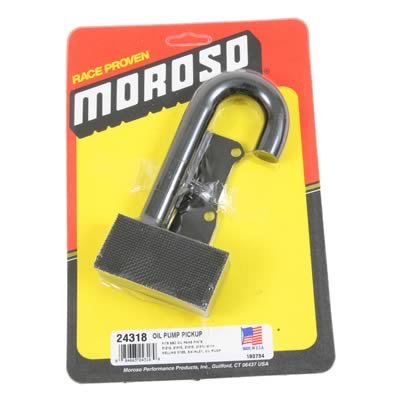 Moroso Chevrolet Small Block Oil Pump Pick-Up - 3/4in
