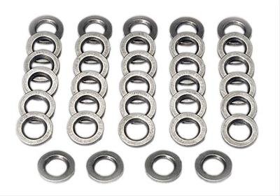 Moroso Head Bolt Washers - 7/16in - 4130 Chrome Moly - 34 Pack