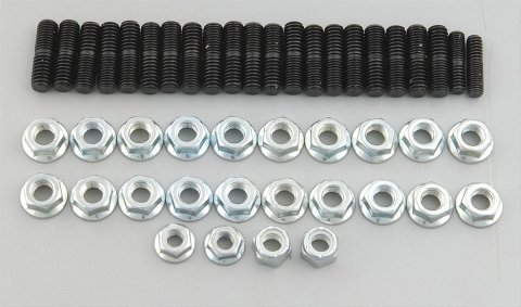 Moroso Chevrolet Big Block Oil Pan Stud Kit - Steel - Set of 22