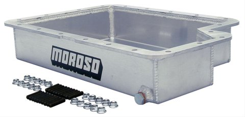 Moroso Ford E40D/4R100 Transmission Pan - 3.642in