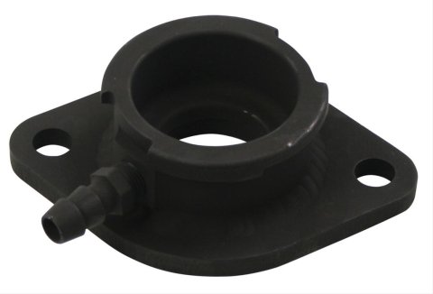 Moroso Chevrolet Bolt-On Filler Neck - Billet Aluminum - Black