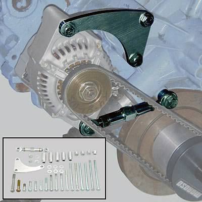 Moroso Dodge Small Block Alternator Mount w/Hardware - Billet Aluminum