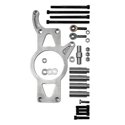 Moroso Chevrolet Small Block Alternator Mount - Meziere Water Pump - 93mm Alternator