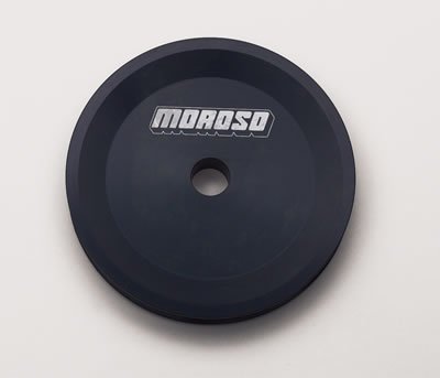 Moroso GM/Ford Alternator Pulley (21/32in Diameter Shaft) - Single Groove - Billet Aluminum