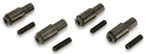 Moroso Chevrolet Big Block Stud Girdle Hex Head Adjusting Nut - 7/16in (Use w/Part No 67295)- 4 Pack