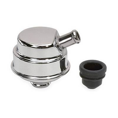 Moroso Oil Separator/Breather - 3/4in Hose - Chrome