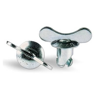 Moroso Quick Fastener - Butterfly Head - 7/16in x .400in - Steel - 10 Pack