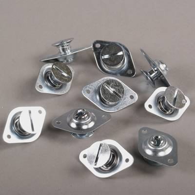 Moroso Quick Fastener - Self Ejecting - 7/16in x .500in - Steel - 10 Pack