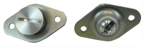 Moroso Quick Fastener - Self Ejecting - 5/16in x .550in - Aluminum - 10 Pack