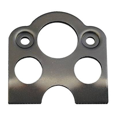 Moroso Quick Fastener Mounting Bracket - 5/16in - Bent at 45 Degree - Lightweight - Steel - 10 Pack