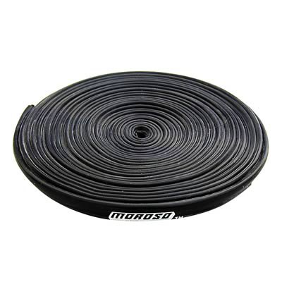 Moroso Insulated Spark Plug Wire Sleeve - 8mm - Black - 25ft Roll