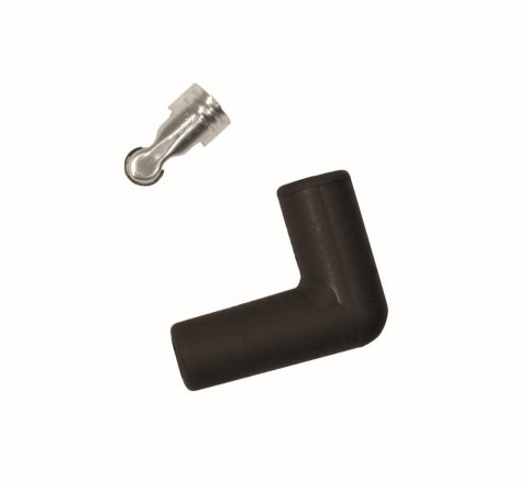 Moroso Spark Plug Boot & Terminal Kit - Ultra 40 - 90 Degree Ends - Set of 8