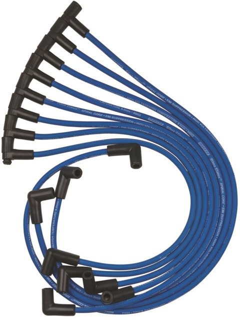 Moroso Custom Ignition Wire Set - Blue Max - Spiral Core