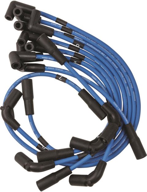 Moroso Custom Ignition Wire Set - Blue Max - Spiral Core