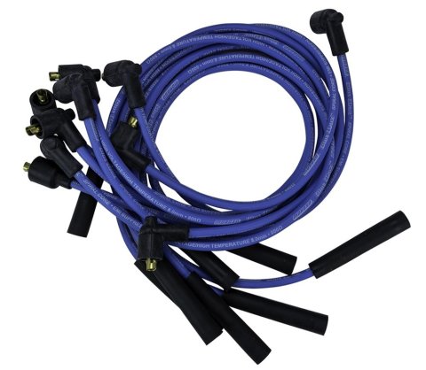 Moroso Custom Ignition Wire Set - Blue Max - Spiral Core