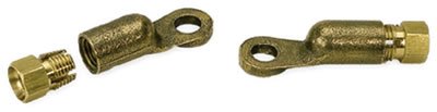 Moroso Battery Cable Remote Fitting End Kit - Compression Style End - 3/8in - 2 Pack