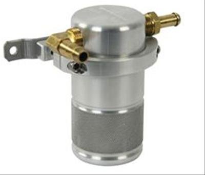 Moroso 90-05 Mazda Miata Air/Oil Separator Catch Can - Small Body - Billet Aluminum
