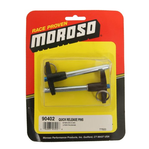 Moroso Quick Release Pin - 5/6in Diameter x 2in Long - 2 Pack