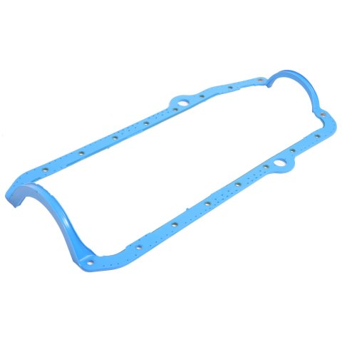 Moroso Pre-85 Chevrolet Small Block Oil Pan Gasket - One Piece - Reinforced Steel