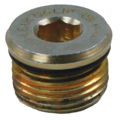 Moroso Drain Plug w/O-Ring -8An 3/4in-16 - Magnetic - Single
