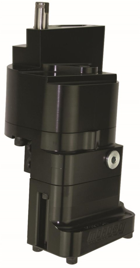 Moroso BBC 10in Deep Billet Oil Pan High Volume Oil Pump